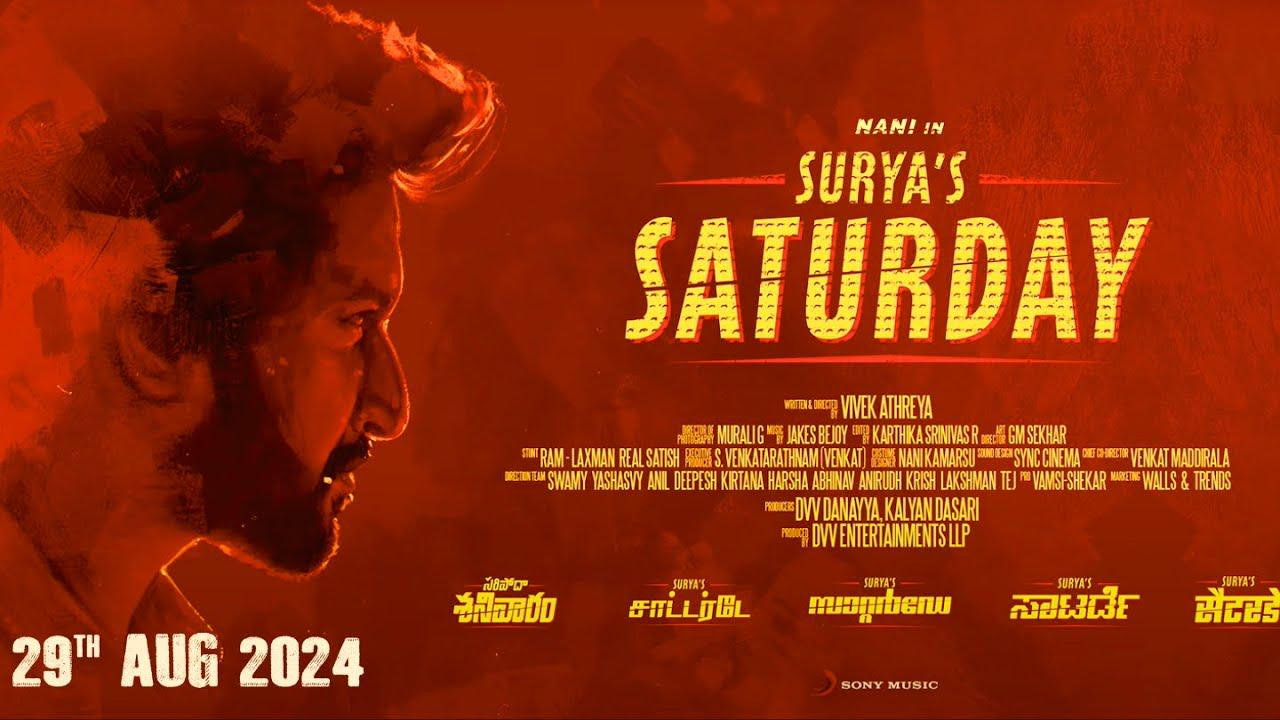 Surya’s Saturday Hindi Dubbed Full Movie Watch Online