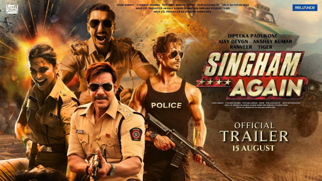 Singham Again Hindi Dubbed Full Movie Watch Online